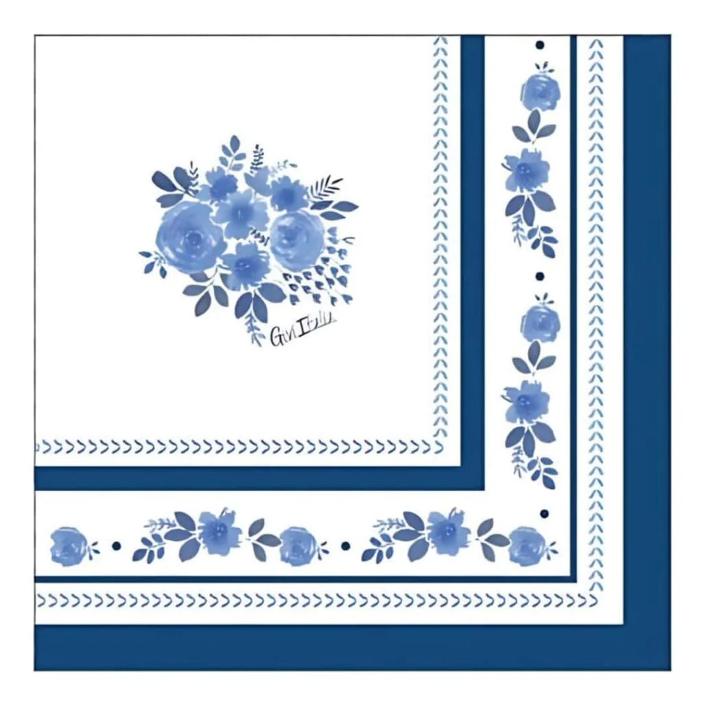 Tovaglioli Blue Royal 33x33 cm 16pz GIVI ITALIA