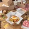 Hamburger Box Avana 15,5x15,5x11,5h cm 50pz GARCIA DE POU
