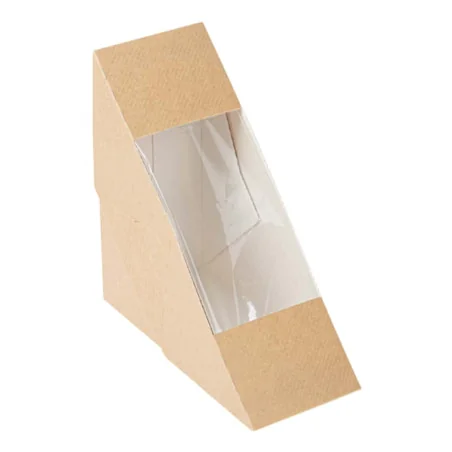 Box Tramezzino Avana 12,4x12,4x5,5h cm 50pz GARCIA DE POU