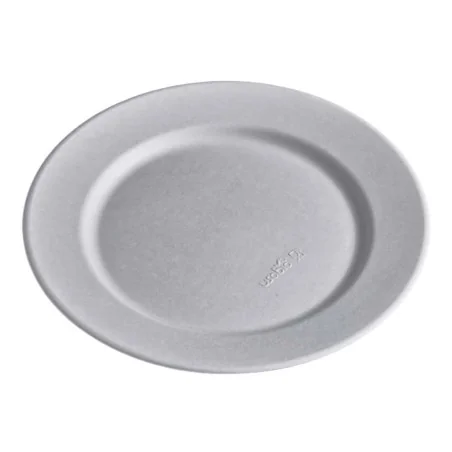 Piatto Dessert Gourmet Polpa di Cellulosa ø 21 cm 50pz USOBIO