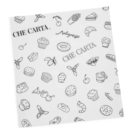 Fogli Sottofritti Carta Antigrasso 20x32 cm 500pz DT