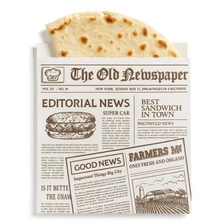 Sacchetti Speedy Snack Antigrasso Journal 15x18 cm 500pz BRENTA