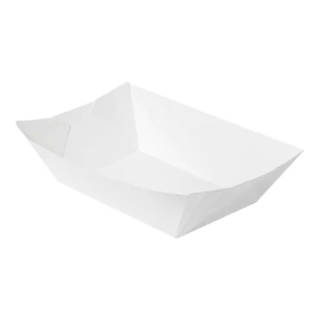 Barchette Fritti Thepack Bianche 13,5x8,5x6,2 cm 150pz GARCIA