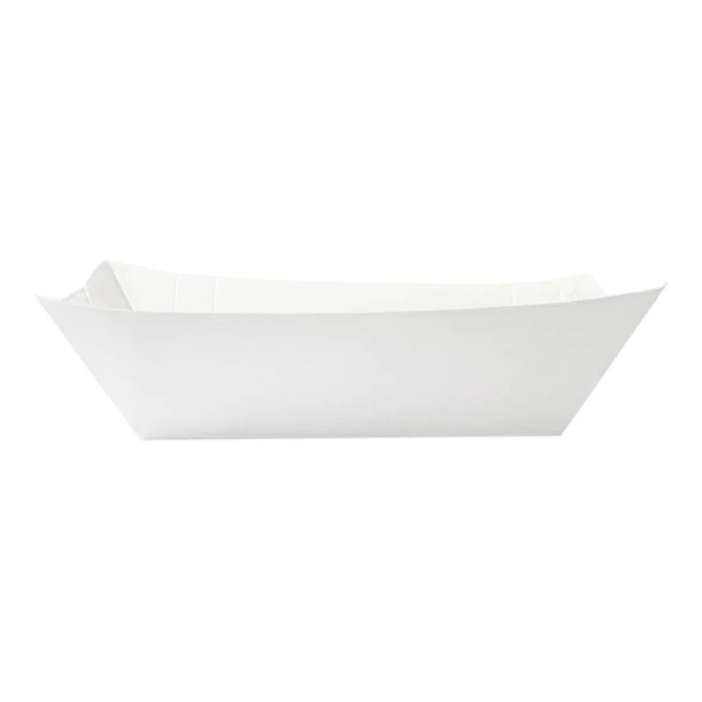 Barchette Fritti Thepack Bianche 13,5x8,5x6,2 cm 150pz GARCIA