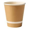 Bicchiere Tazza Caffè Carta Avana Riciclabile 90ml 3oz 50pz DT