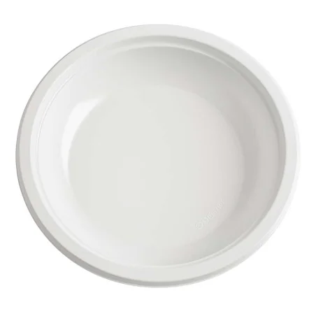Piatti Fondi Prime Bianchi Riutilizzabili ø 20 cm 35 pz DT