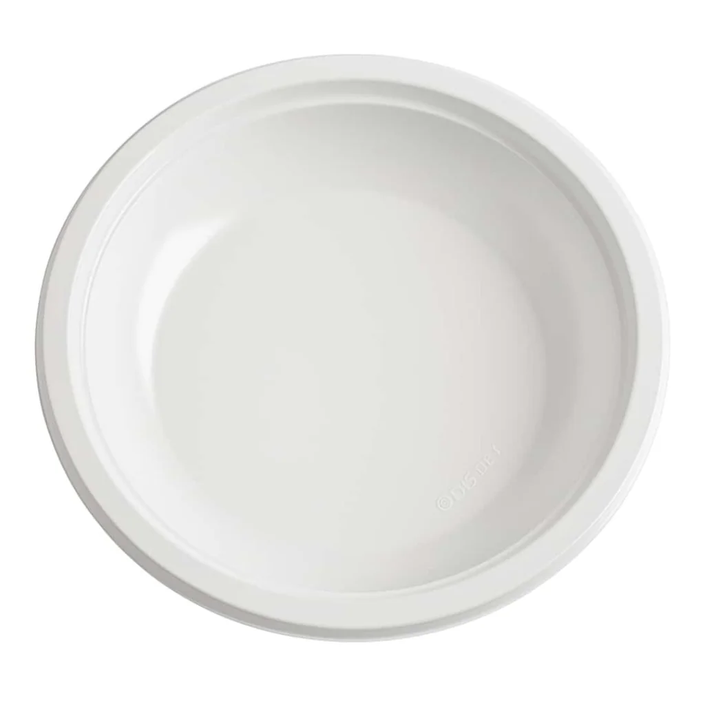Piatti Fondi Prime Bianchi Riutilizzabili ø 20 cm 35 pz DT