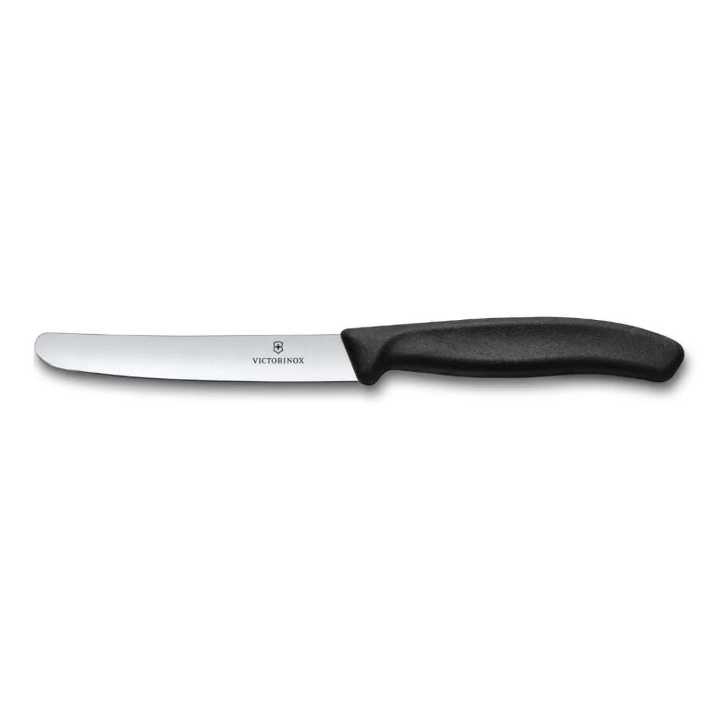 Coltello Tavola Liscio Nero Swiss Classic 11 cm VICTORINOX