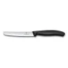 Coltello Tavola Liscio Nero Swiss Classic 11 cm VICTORINOX