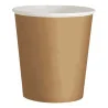Bicchiere Caffè Carta Avana 80 ml 3 oz 50 pz WEBIO
