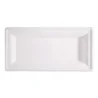 Piatto Rettangolare Polpa Di Cellulosa 26x13 cm 50 pz DT