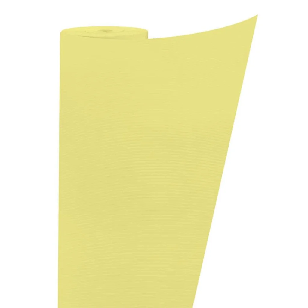 Tovaglia Carta a Rotolo Gialla 1,20 x 50 mt INFIBRA