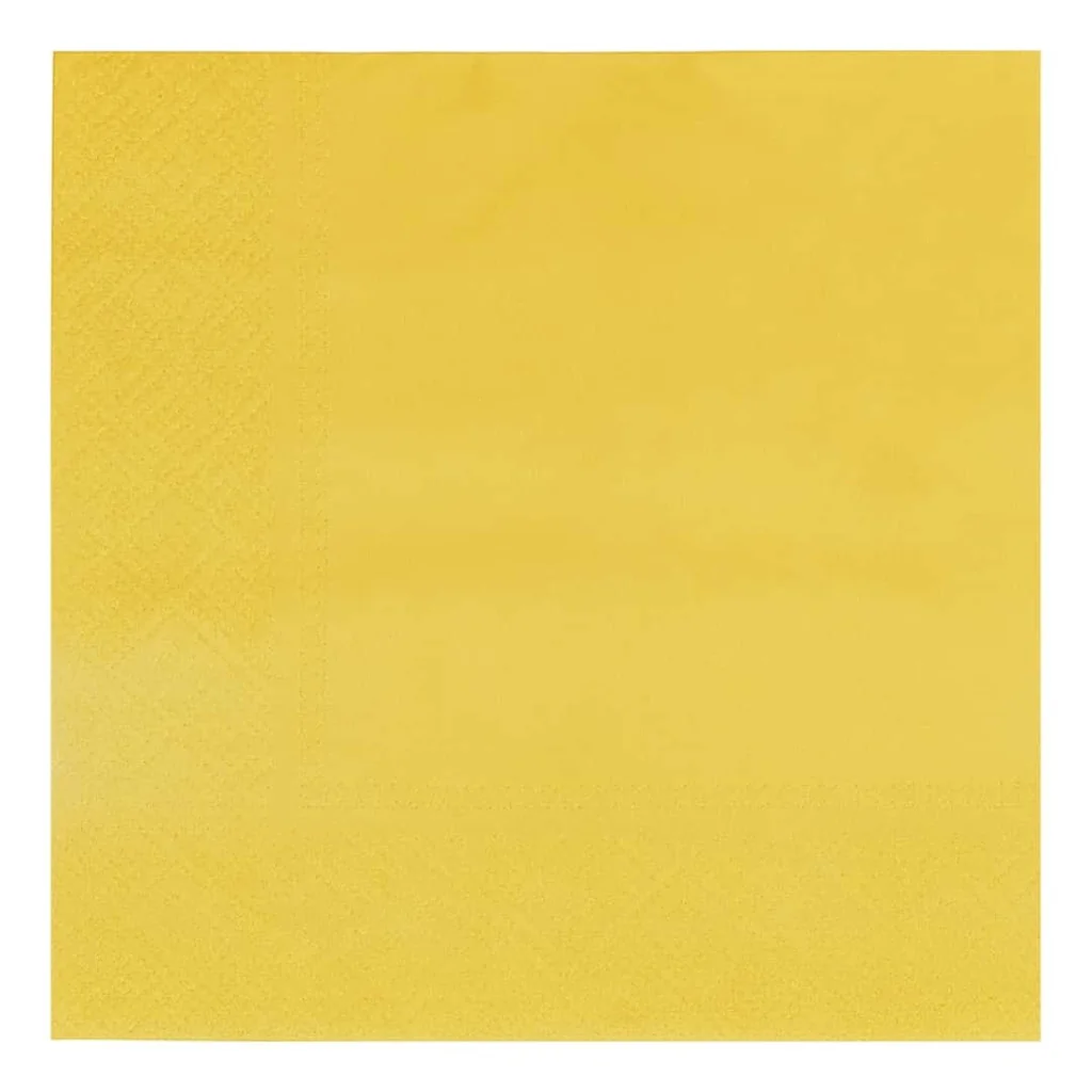 Tovaglioli Carta Oro 33x33 cm 3 Veli 20 pz GIVI ITALIA