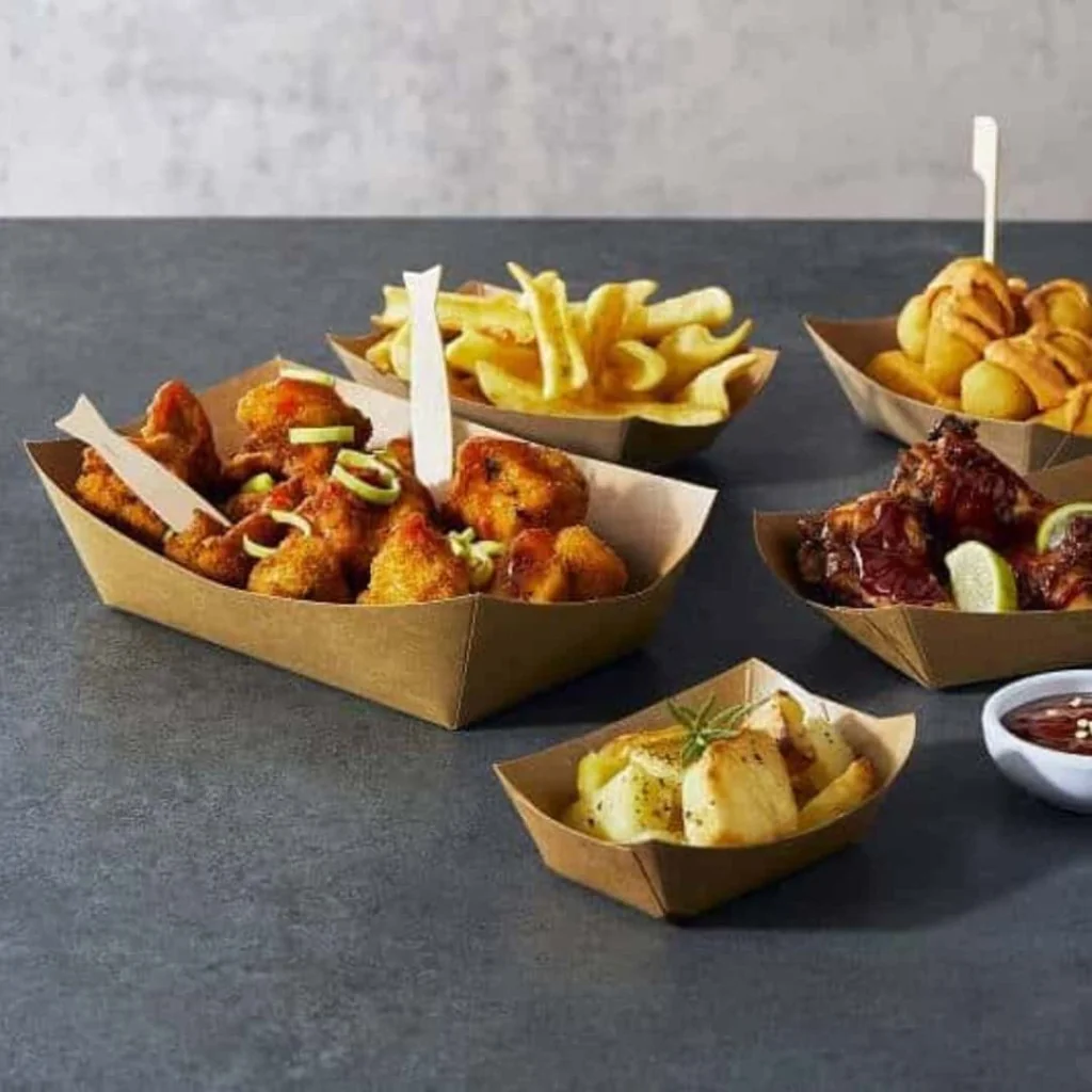 Vaschetta Fritti Avana Take Away 16,5x13,5x4 cm 200 pz LEONE