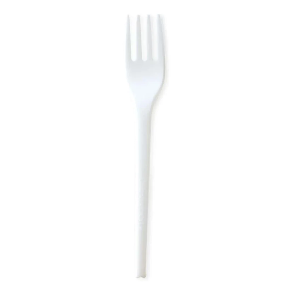 Forchetta Bio Bianco 100 pz DT