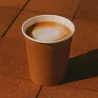 Bicchiere Caffè Carta Avana 80 ml 3 oz 50 pz WEBIO