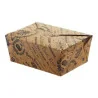 Scatola Chiusa Kraft Vintage 21x16x9 cm 40 pz LEONE