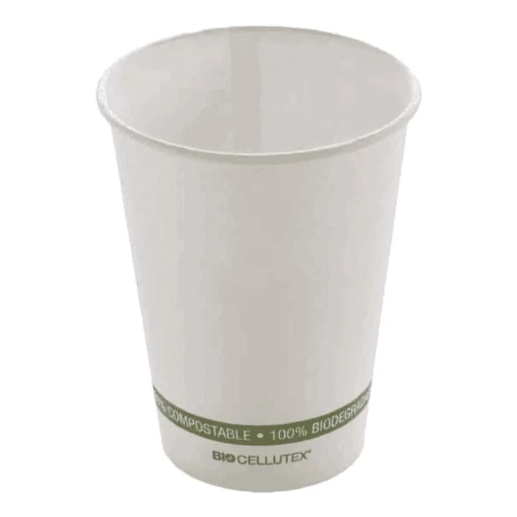 Bicchiere Cartoncino Bianco 240 cc 8oz 50 pz DT