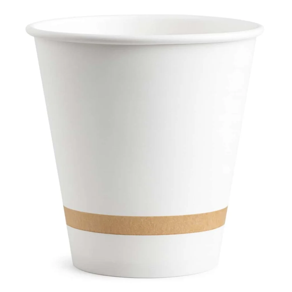 Bicchiere Cartoncino Bianco 120 cc 4oz 50 pz DT