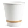 Bicchiere Cartoncino Bianco 120 cc 4oz 50 pz DT