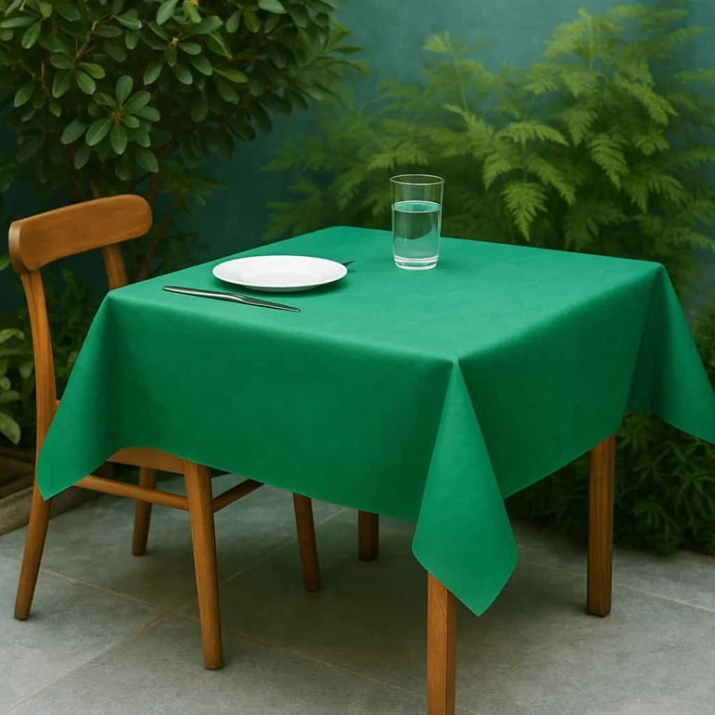 Tovaglia TNT Verde Smeraldo 100x100 cm 25 pz DT