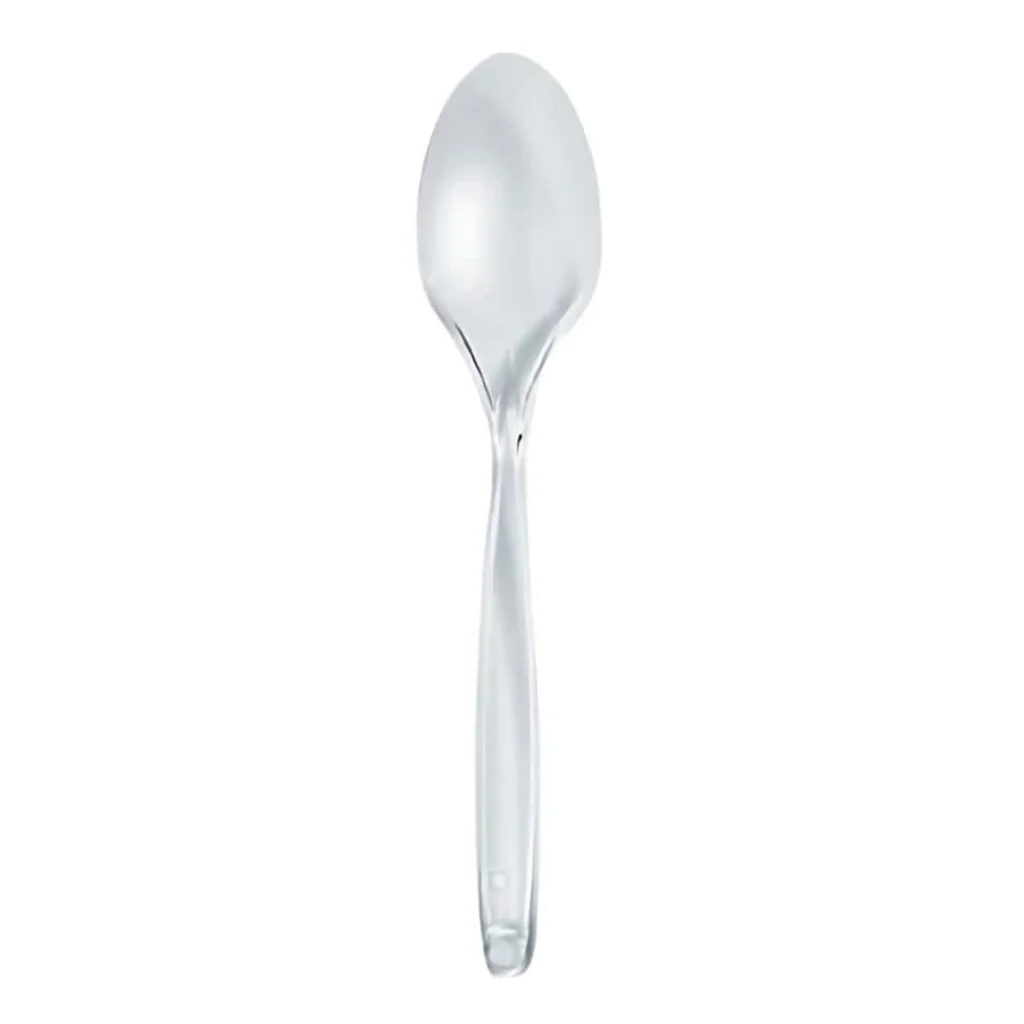 Cucchiaini Dessert Trasparenti Reusable 40 pz DOPLA