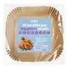 Pirottini Quadrati Friggitrice ad Aria 17x17 cm 20 pz DT
