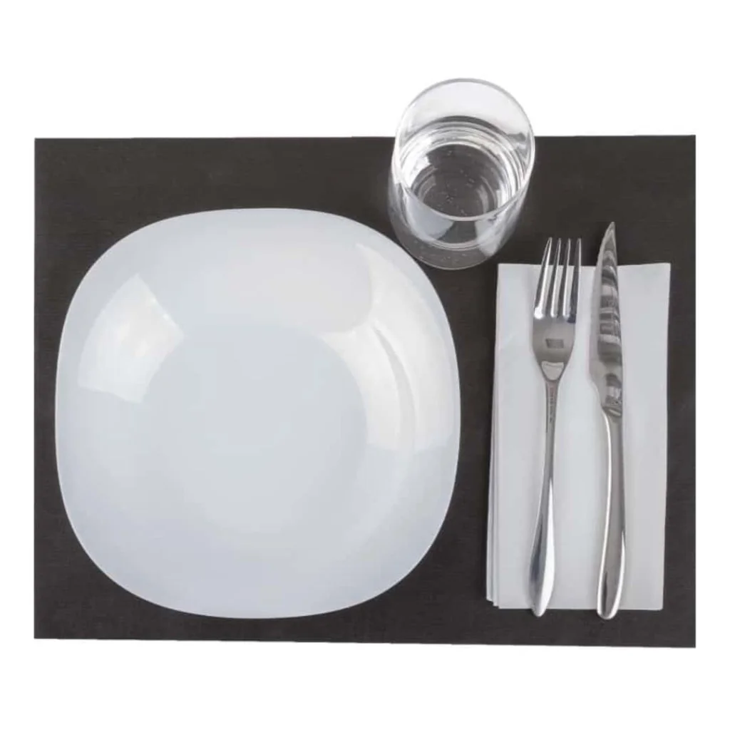 Tovagliette Americane TNT 30x40 cm Nere 100 pz DT