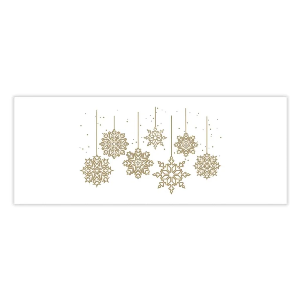 Tovagliolo Spunlaid Star Bianco 36x46 cm VENTIDUE