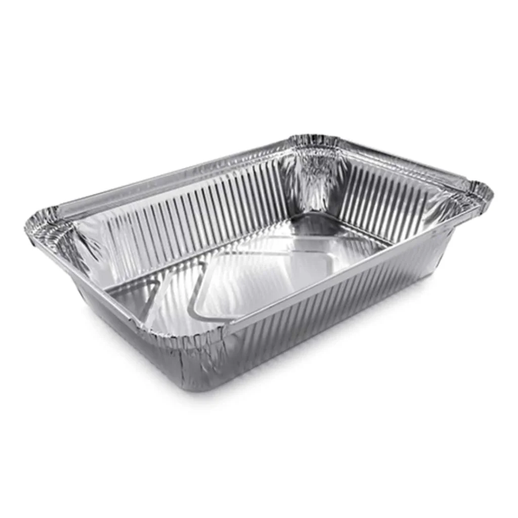Vaschetta Alluminio 2 Porzioni L Large 100 pz CONTITAL