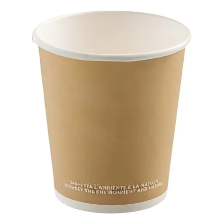 Bicchiere Caffè Carta Avana 90 ml 50 pz WEBIO