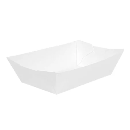 Barchette Fritti Thepack Bianche 9,2x5,3x3,4 cm 200 pz GARCIA
