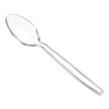 Cucchiai Plastica Trasparenti 50 pz 
