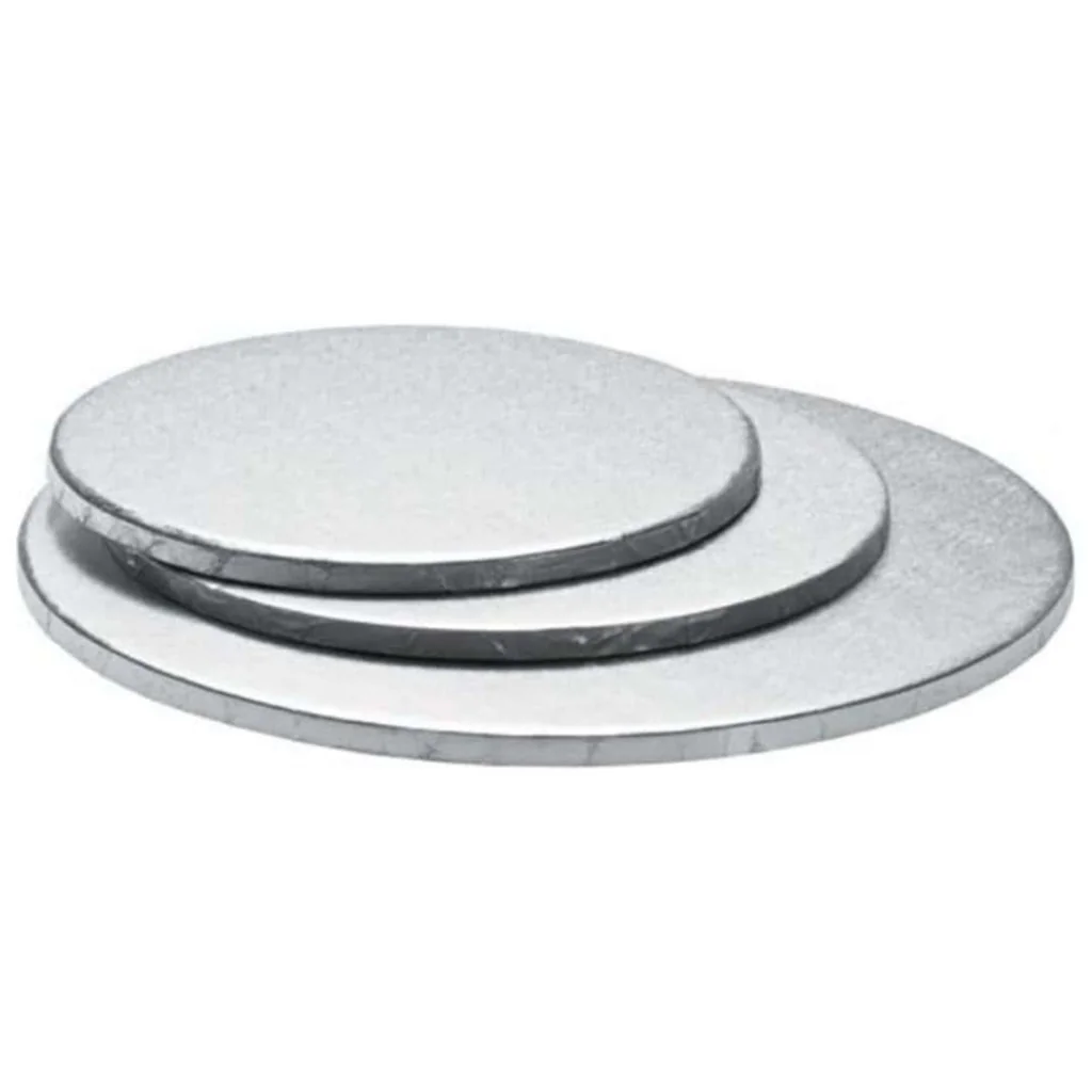 Disco Sottotorta Tondo Argento ø 45 cm h. 