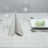 Tovaglie Airlaid Cannetè Bordeaux 100x100 cm 20 pz RO.IAL