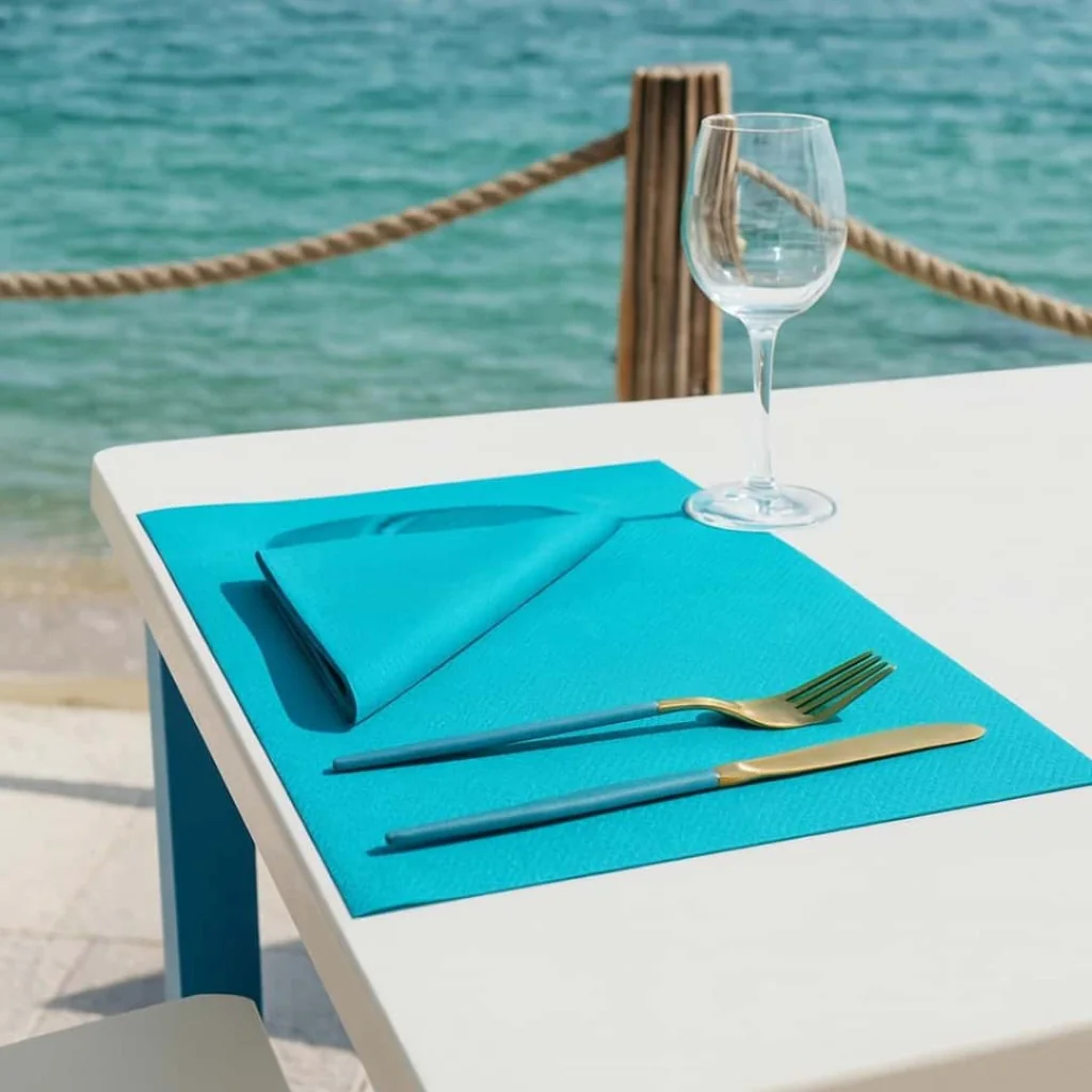 Tovagliette Carta 33x40 cm Celesti 500 pz DT
