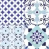 Tovaglie Panarea Azzurre Airlaid 100x100 cm 20 pz RO.IAL