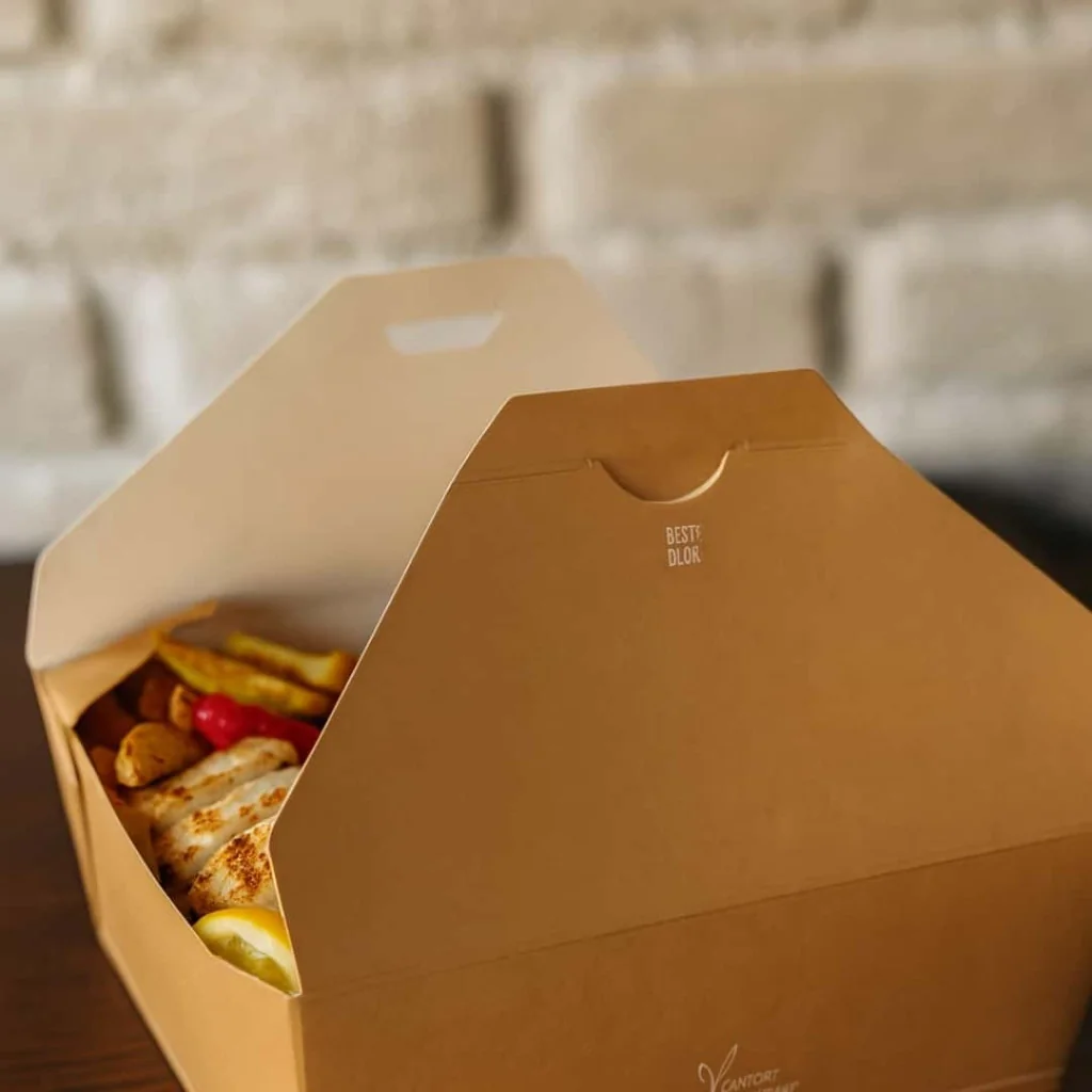 Foodbox Cartoncino Avana 15x12x6,5 cm 50 pz BRENTA