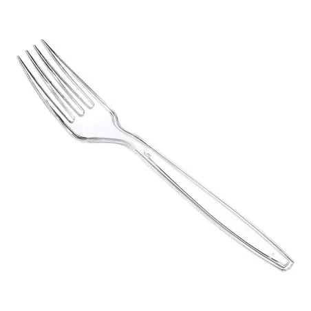 Forchette Tavola Plastica Trasparenti 50 pz DT