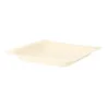 Piattino Bio Quadrato Legno 14x14 cm 50pz GARCIA DE POU