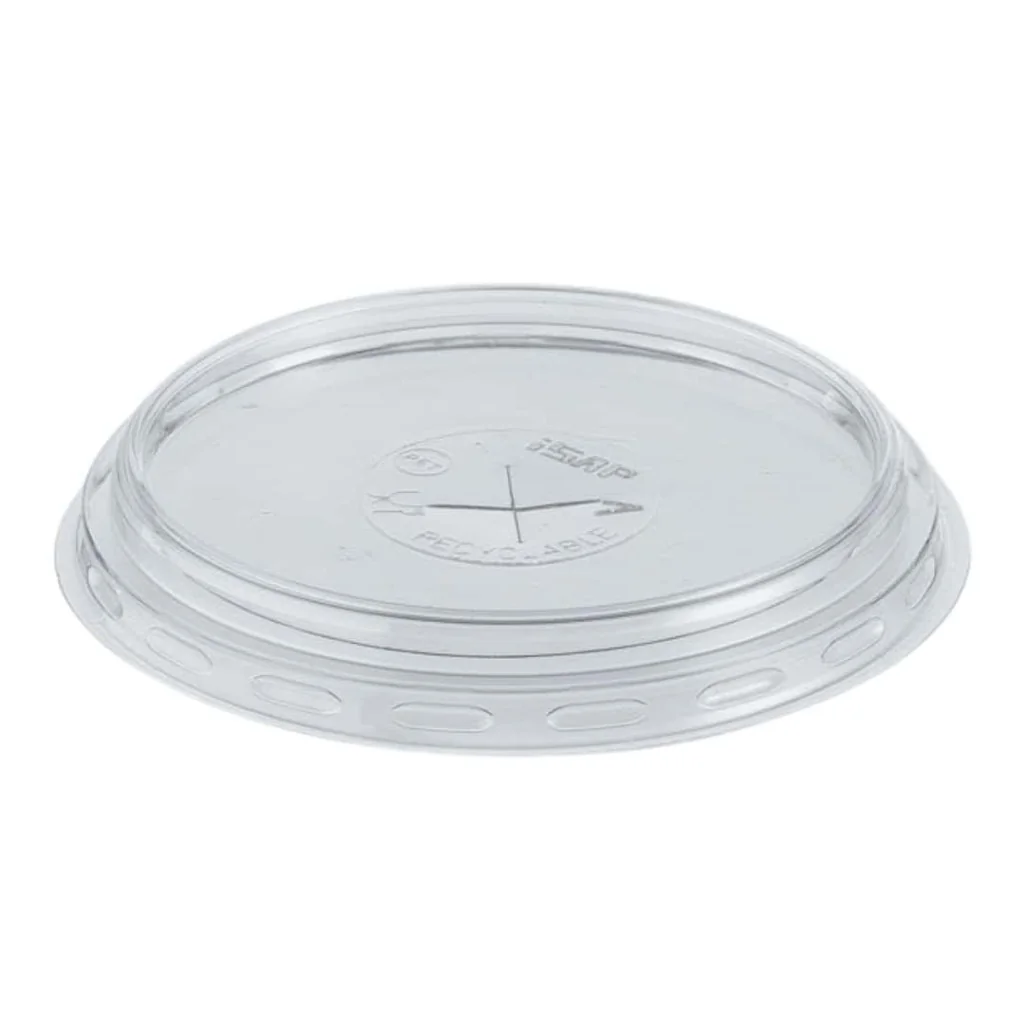 Coperchi per Bicchieri Diamant 300 con Foro 100 pz DOPLA