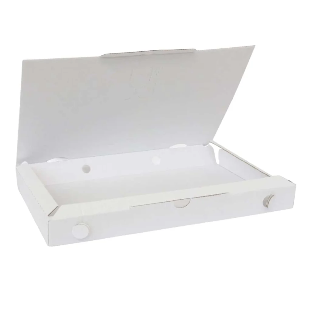 Scatolo Pinsa Romana Bianco 36x23x4 cm 100 pz CABA