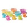 Pirottini Muffin Pois 4 Colori 50x63x36 mm 64pz ICA