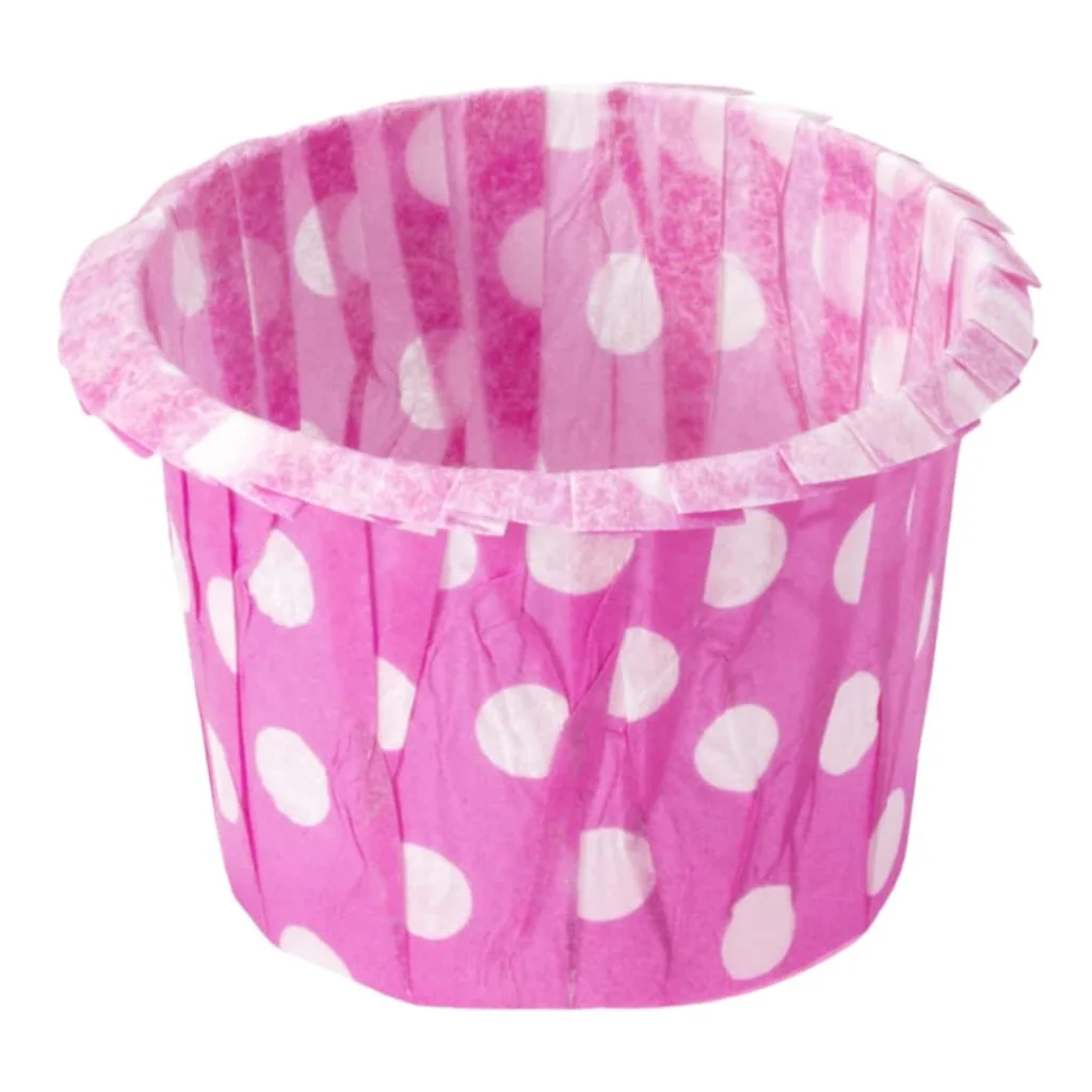 Pirottini Muffin Pois 4 Colori 50x63x36 mm 64pz ICA