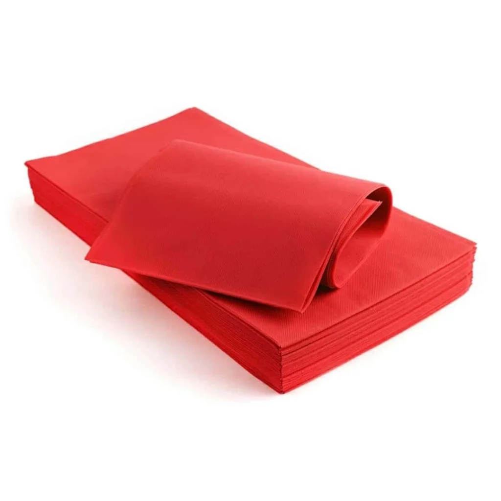 Tovaglia Coprimacchia TNT 100x100 cm Rossa 100 pz DT