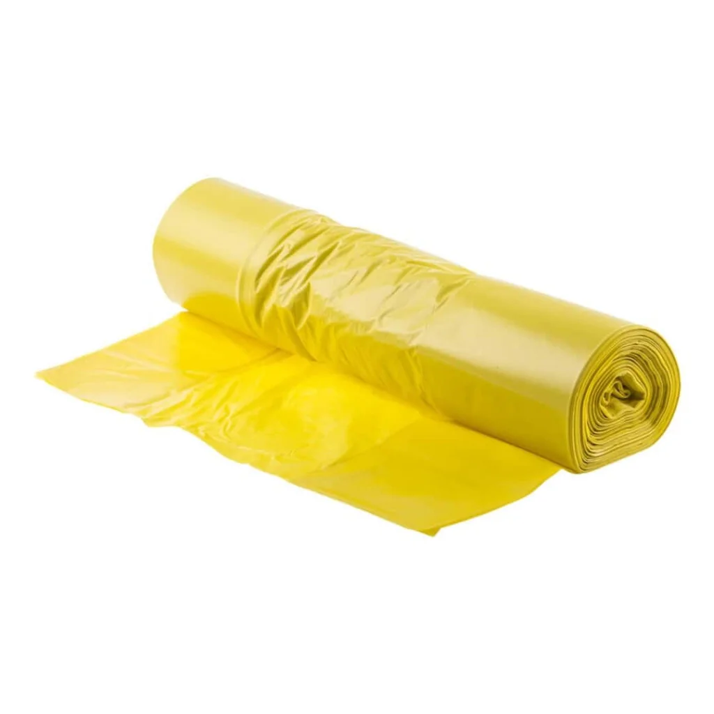 Sacchi Spazzatura Gialli 82x120 cm 10 pz GEL SAC