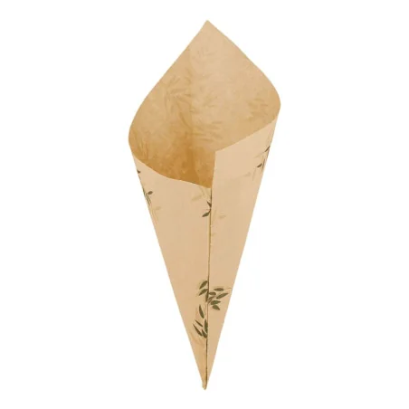 Cono Fritti Feel Green Naturale 24x17 cm 250 pz GARCIA DE POU