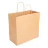 Sacchetti Sos Natural Kraft con Manici 32+16x31 cm 10pz GARCIA