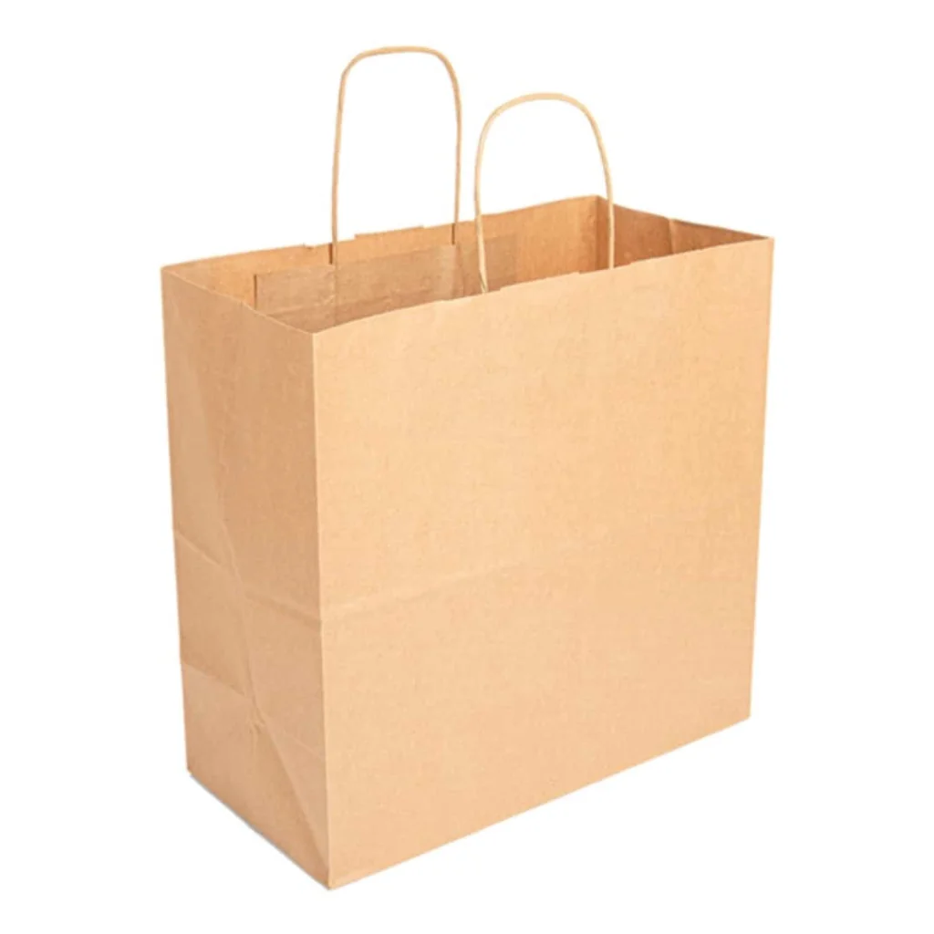 Sacchetti Sos Natural Kraft con Manici 32+16x31 cm 10pz GARCIA