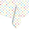 Tovaglia Plastica Pois Multicolor 140x270 cm DT